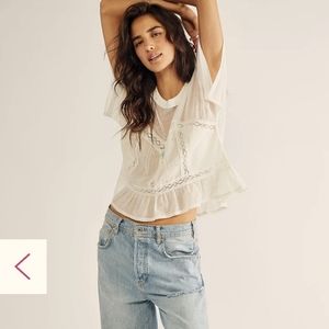 Free people  shirt pretty, lightweight  lovely